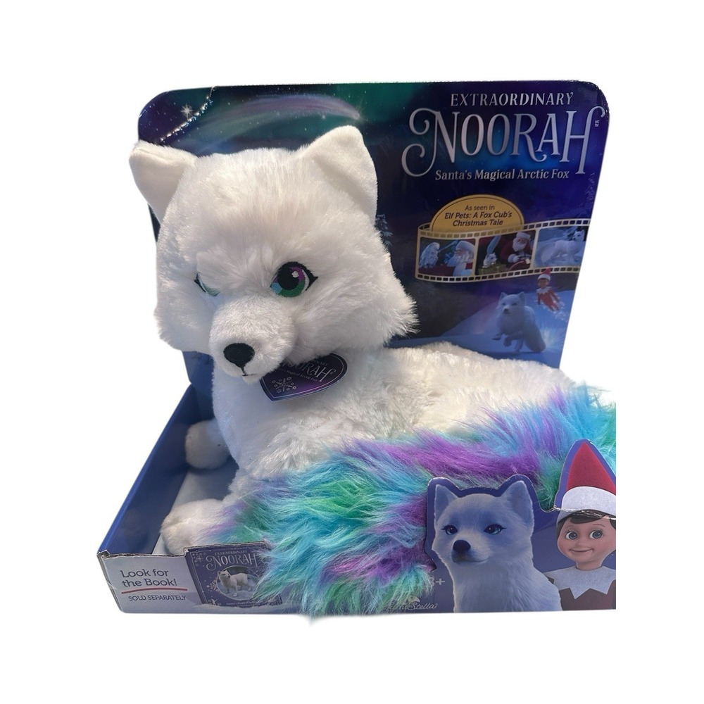 Elf Pets Noorah‎ Extraordinary 9-Inch Deluxe Plush with Northern Lights Tail